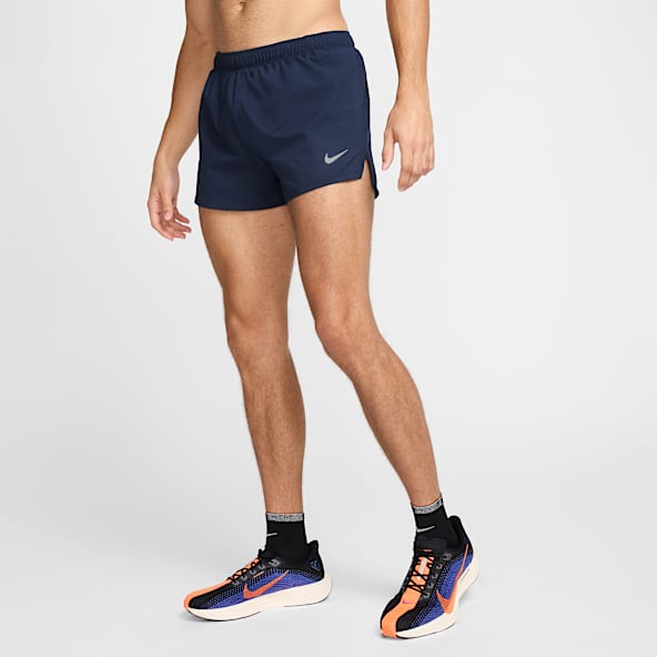 Nike running shorts blue sales